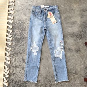Levi’s 724 High Rise Straight Cropped 24 Jeans